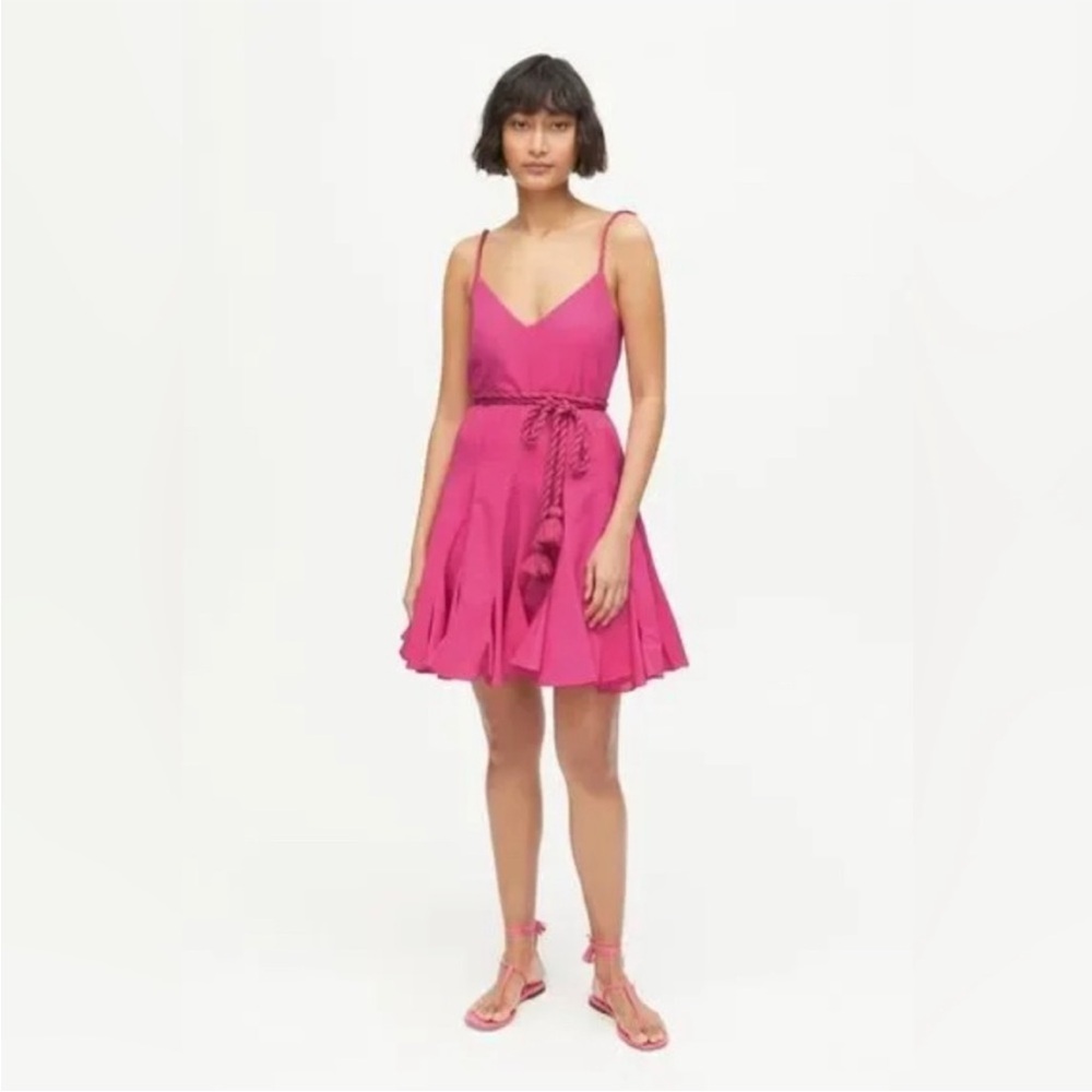 Rhode Casey hot pink mini dress NWT